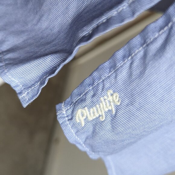 Italian cotton blouse- PLAYLIFE size S - Picture 8 of 15